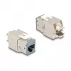 “DeLOCK” keystone modulis 88120 Plokščias RJ-45 Pilka 10 vnt.