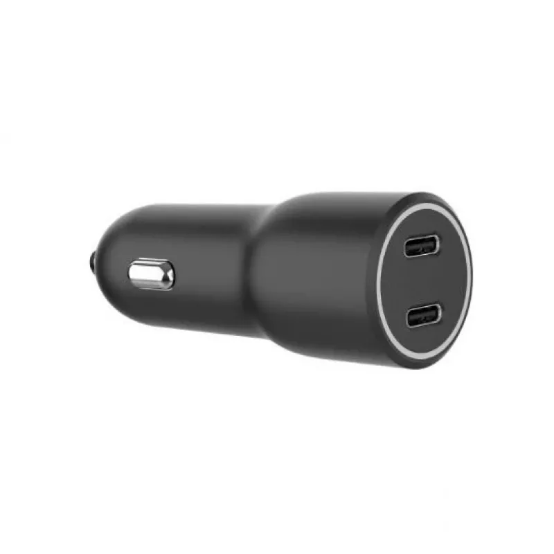 Gembird TA-UC-C2PD40-CAR-01 maitinimo adapteris juodas