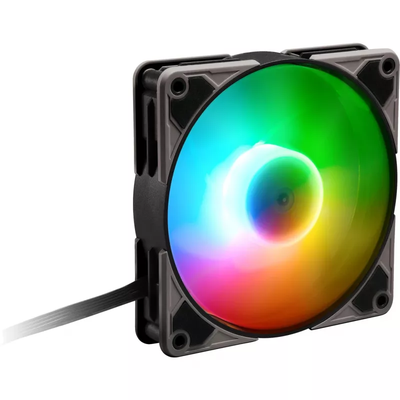 SHARKOON SilentStorm 120 PWM ARGB 120 mm korpuso ventiliatorius
