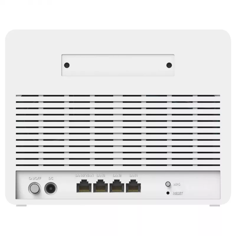 Cudy LT500E belaidis maršrutizatorius Fast Ethernet Dual-band (2,4 GHz / 5 GHz) 4G Baltas
