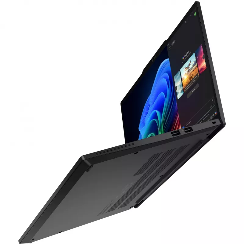 Lenovo ThinkPad T14s Gen 6 (AMD) Copilot+ PC AMD Ryzen™ AI 7 350 nešiojamas kompiuteris 35,6 cm (14 colių) WUXGA 32 GB LPDDR5x-SDRAM 1 TB SSD Wi-Fi 7 (802.11be) Windows 11 Pro juoda