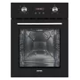 Įmontuojama elektrinė orkaitė MPM MPM-45-BO-23C, 50 l, 220–240 V, 2000 W, lietiminis ir sukamasis valdymas, juoda