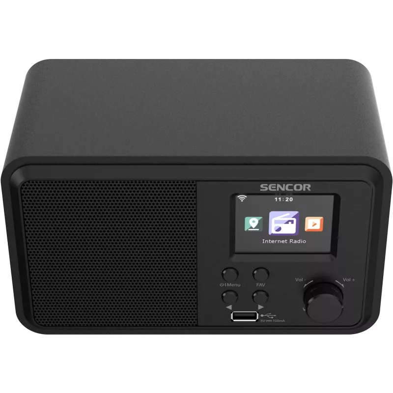 Stalinis radijas SENCOR SIR 5100WDB — 4 W, Wi‑Fi, FM
