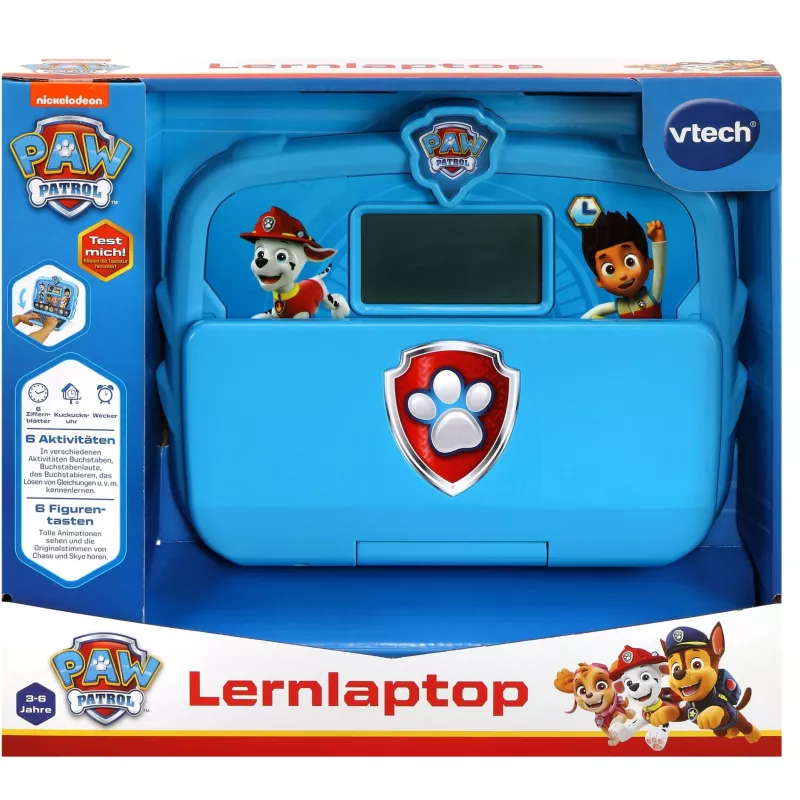 PAW Patrol mokomasis nešiojamasis kompiuteris, mėlynas