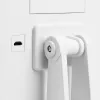 Laisvai pastatomas veidrodis makiažui Girmi BE04 — stačiakampis, 1x didinimas, balta LED lemputė, USB/4×AA, 180° pasukimas