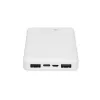 Išorinė baterija Extralink EPB-078W 10000 mAh balta, USB-C, 10 W išvestis, įkrauna iki 2 įrenginių
