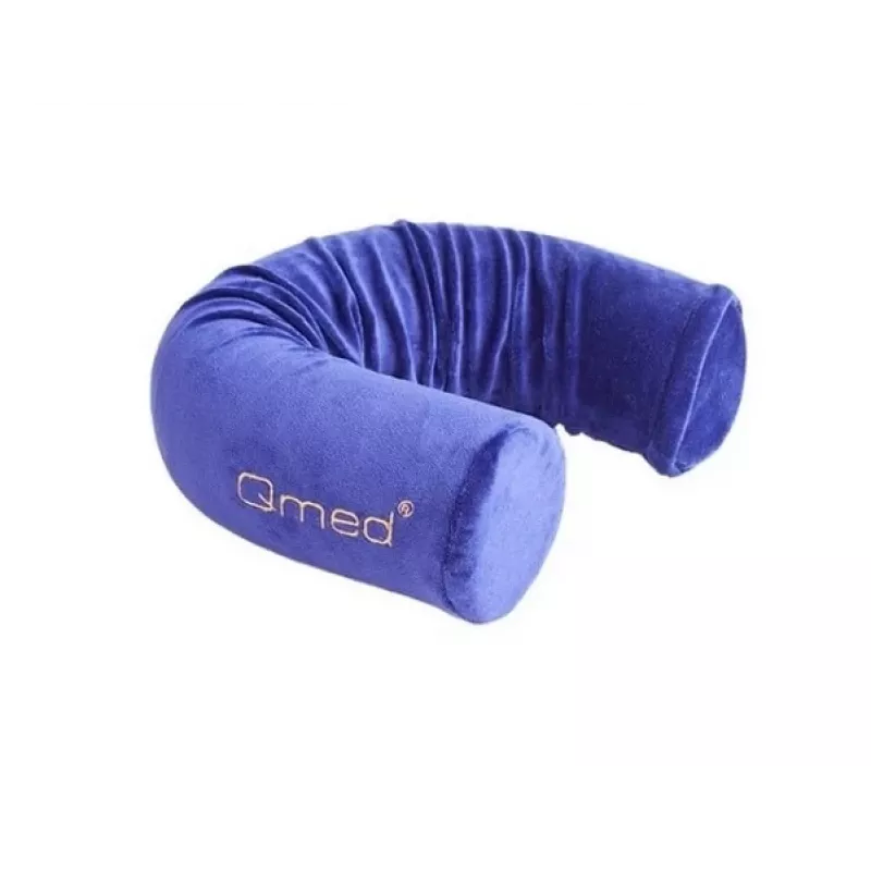 Ergonomiška daugiafunkcė pagalvė MDH FLEX PILLOW DRQE3F1CDXUXP — ritinio formos, 635 mm ilgio, 100 mm skersmens, violetinė, polipropilenas su veliūriniu užvalkalu
