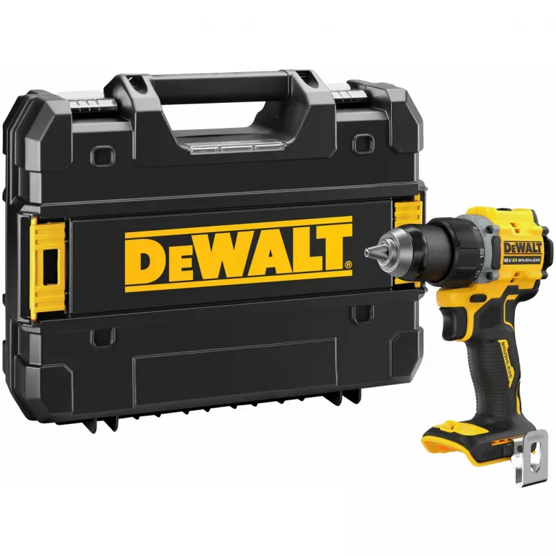 Belaidis gręžtuvas „DeWalt DCD794NT-XJ“ 18V su bešepetėliu varikliu, kompaktiškas dizainas
