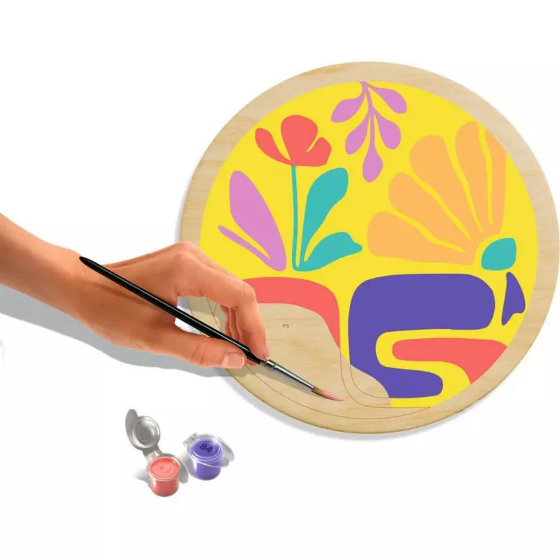 Dėlionės rinkinys Ravensburger CreArt Wooden - Organic Vibrations, medinis kūrybinis dėlionės rinkinys