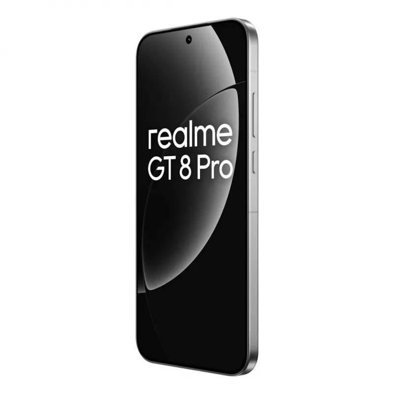 Išmanusis telefonas REALME GT 8 Pro 5G — 6,79 col. AMOLED 3136×1440, Snapdragon 8 Elite, 16 GB RAM, 512 GB, 50/200/50 MP, 7000 mAh, Balta