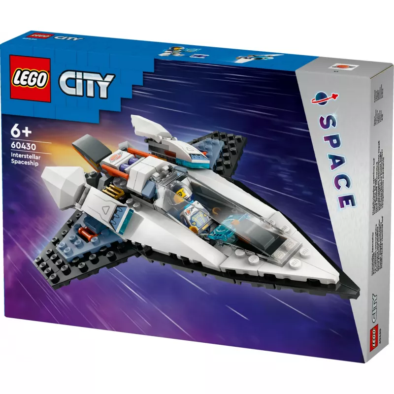 LEGO City konstruktorius „Kosminis laivas“ 60430 — 240 dalių, 1 minifigūrėlė, amžius 6+, 170×220×40 mm