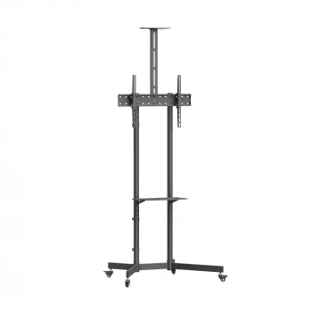 SBOX ant grindų stovintis laikiklis FS-401-2 37–70 colių ekranams, keliamoji galia 45 kg, plokštė 600×400 mm