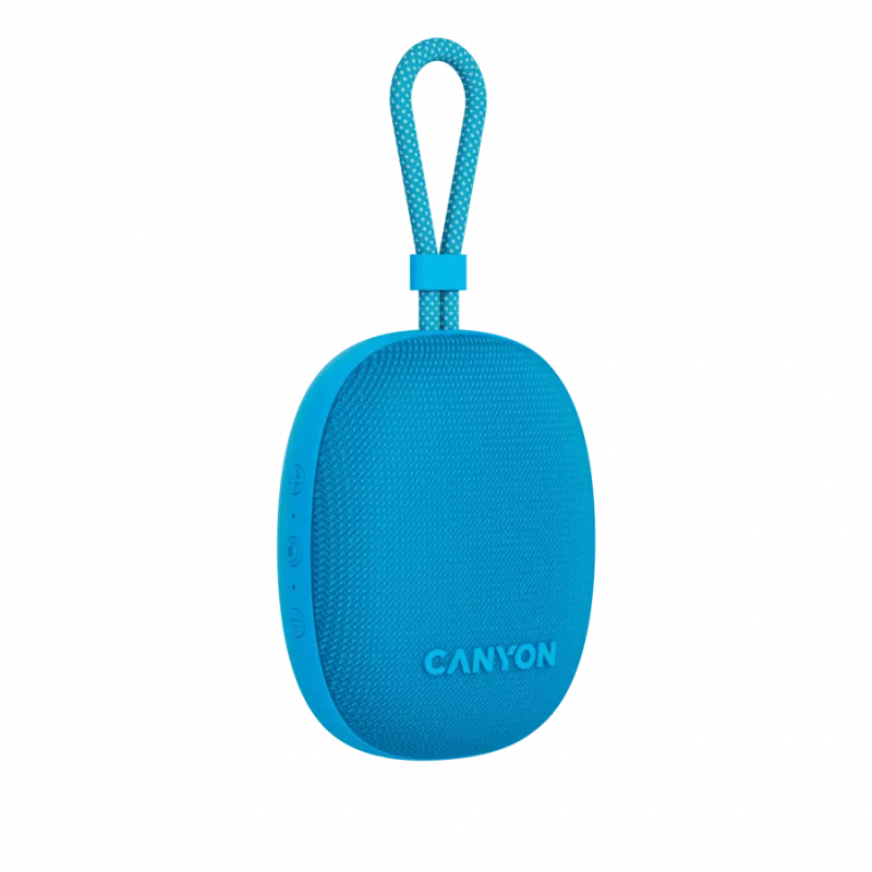 Canyon OnMove 12 - nešiojamas Bluetooth v5.3 garsiakalbis - 5W - TWS - IPX7 - 12 valandų - USB-C įkrovimas