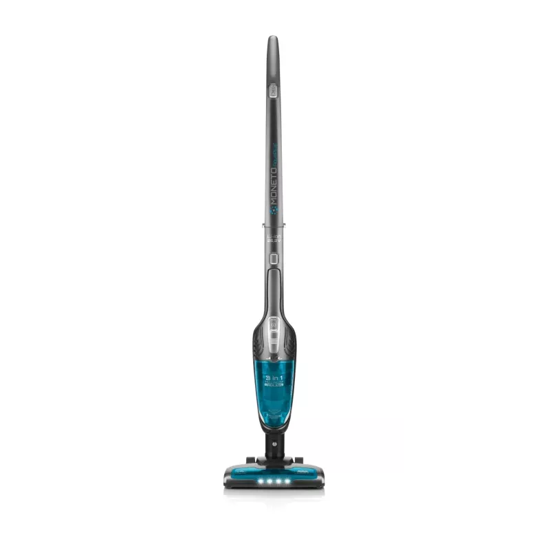 ETA | Siurblys | ETA845390000 Moneto II Aqua Plus | Belaidis | Lazdinis 2in1 | Plovimo funkcija | N/A W | 25,2 V | Veikimo laikas (maks.) 50 min | Pilka/Mėlyna