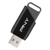PNY Attaché X, 32 GB, USB Type-A, 3.2 Gen 1 (3.1 Gen 1), 130 MB/s, Dia, juoda