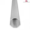 Kabelio lankstus vamzdis MACLEAN MCTV-575 grindims, baltas, 1,5 m, plotis 43 mm, aukštis 2,3–3,2 cm