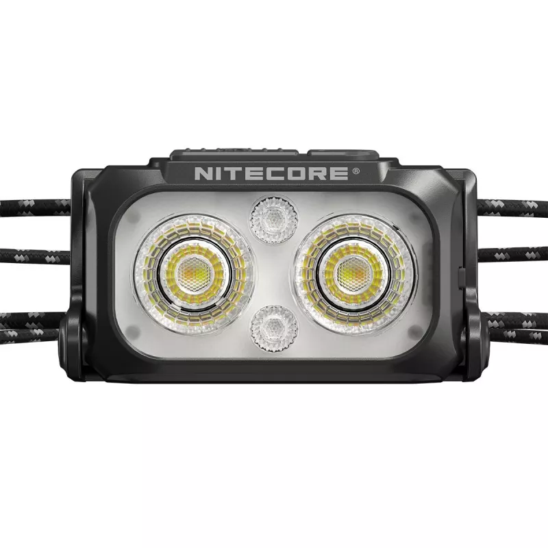 Priekinė lempa Nitecore NU25 MCT UL įkraunama lengva 400 lm kelių spalvų temperatūra