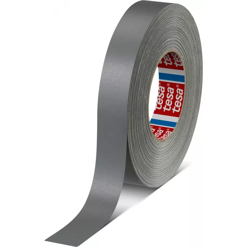 Tesa audinio juosta 04651 25 m x 50 mm, pilka, medžiaginė lipni juosta