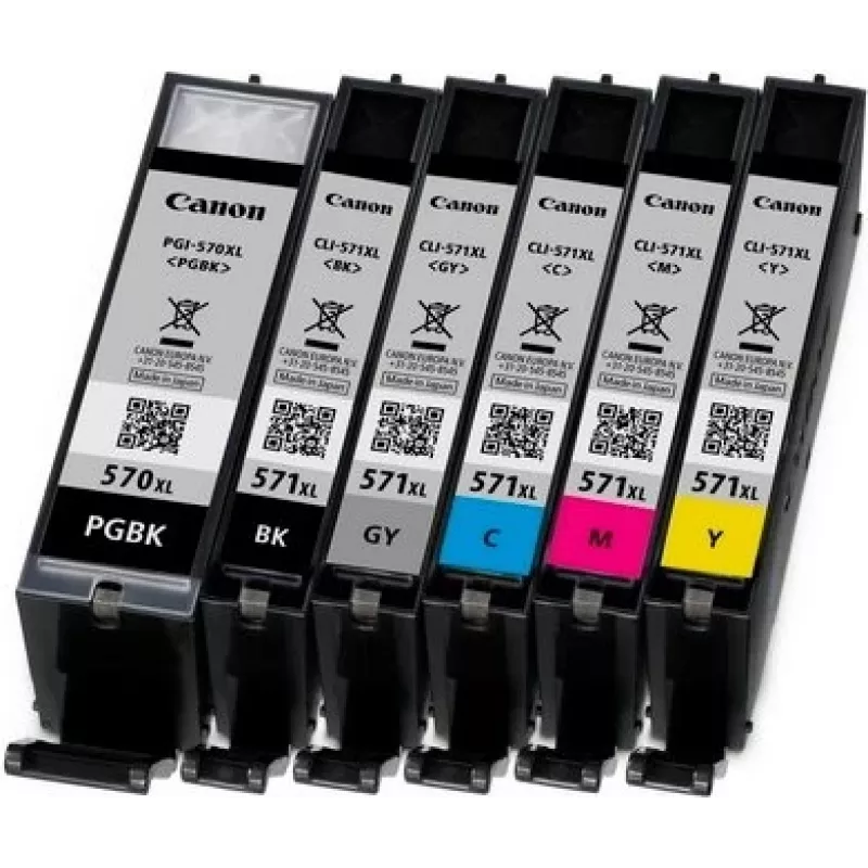 Canon CLI-571C XL rašalo kasetė 1 vnt. originali didelės (XL) išeigos žydra