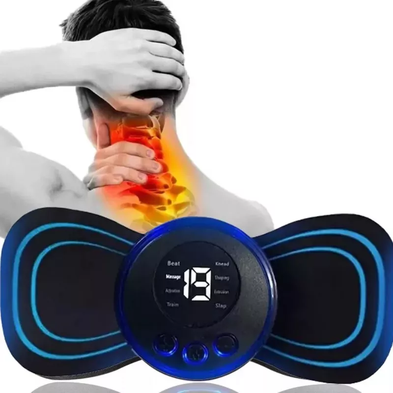 Rankinis masažo lazdelė Extralink MINI MASSAGE STICK — kompaktiškas nešiojamas raumenų masažuoklis