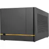 SilverStone SUGO SG14B - Bokštas - Mini-DTX - be maitinimo šaltinio (ATX / PS/2) - Juoda - USB/Audio (SST-SG14B)