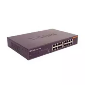 D-Link DES-1016D Nevaldomas, 16 prievadų 10/100Mbps komutatorius SOHO/darbo grupėms