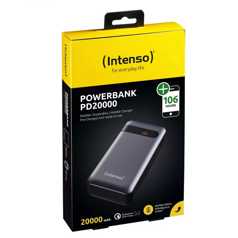 Nešiojama baterija Intenso PD20000 20000 mAh