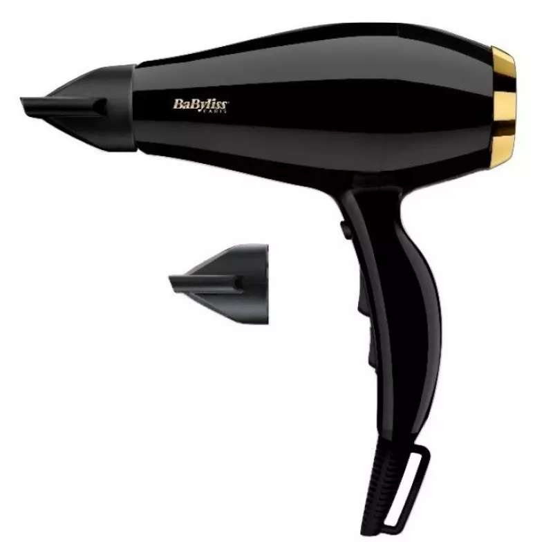 Plaukų džiovintuvas BABYLISS Super Pro 2300, 2300 W, AC variklis, 2 greičiai, 3 šildymo lygiai, jonizacija, vėsaus oro srautas, keramika, 120 m³/h