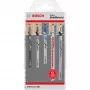 Bosch 2 607 011 438 siaurapjūklio / slankiojo pjūklo / atbulinio pjūklo peiliukas Siaurapjūklio peiliukas Karbidas 15 vnt.