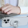 SODI dvipusis magnetinis žiedinis stovas BM-350 baltas, suderinamas su MagSafe