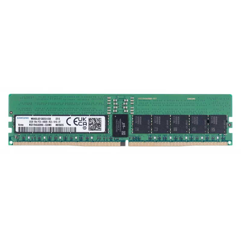 „Samsung M321R4GA0BB0-CQK“ atminties modulis 32 GB 1 x 32 GB DDR5 288 kontaktų DIMM ECC
