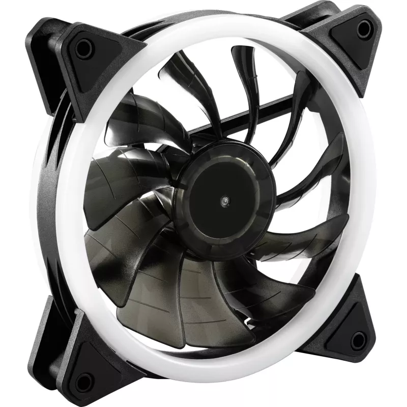 SHARKOON Shark Blades PWM ARGB 120mm korpuso ventiliatorius - juodas