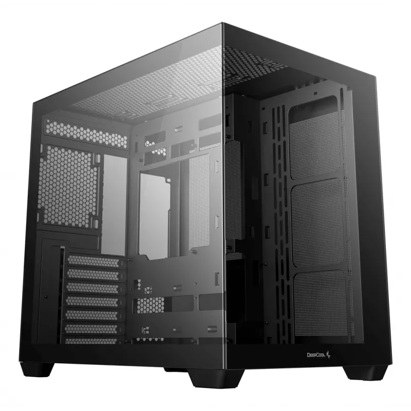 DeepCool CG530 Midi Tower Juoda