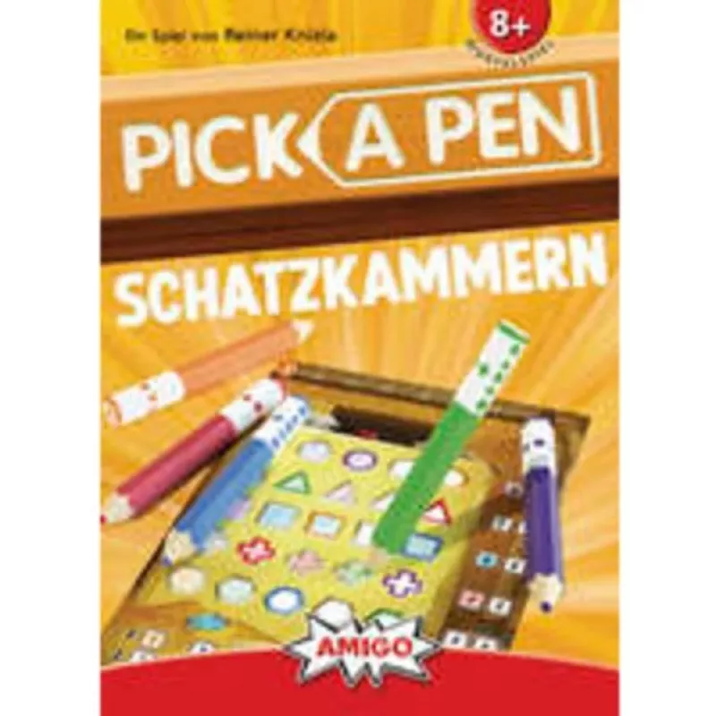 Pick a Pen: Schatzkammern, galvosūkių žaidimas
