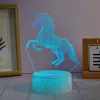 Manta SNL116RGB RGB 3D arklių dekoratyvinė LED lempa