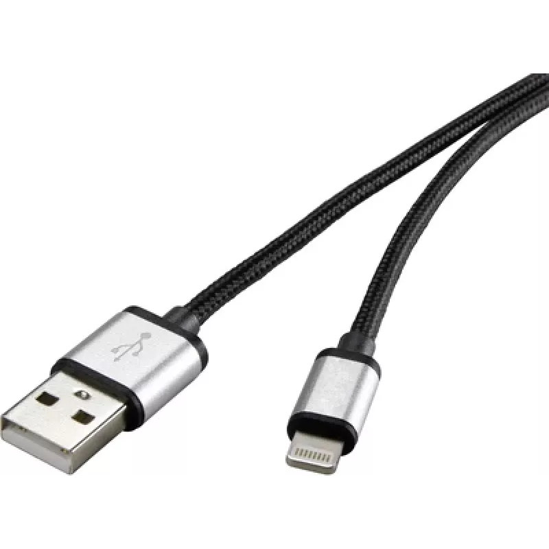 Lightning laidas Renkforce 1323109 0,5 m, skirtas iPod iPad iPhone, 0,5 m ilgio