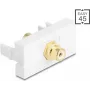 Cinch jungtis DELOCK Easy 45 modelis 90861, auksuota