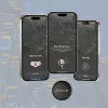 Bluetooth apsaugos nuo pametimo sekimo įrenginys Tellur TLL173021, atsparus vandeniui, kompaktiškas raktų ieškiklis