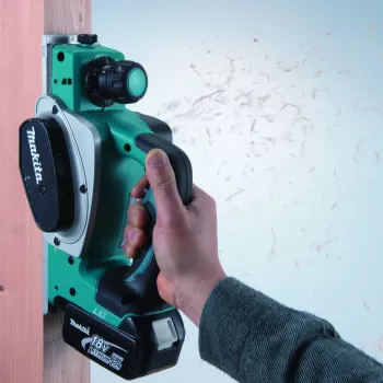 Makita DKP180Z elektrinis rankinis oblius juodas, mėlynas 14000 aps./min.