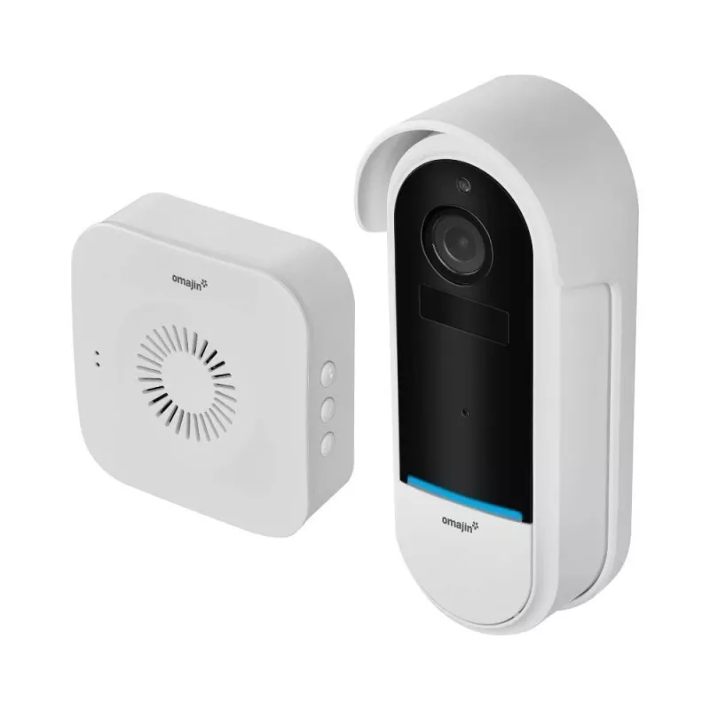 Durų skambučio garsinis signalizatorius Omajin by Netatmo OVD-01-EU juodas baltas