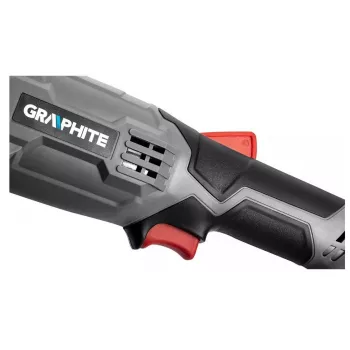 Graphite Energy+ 18V Li-Ion belaidis kampinis šlifuoklis be šepetėlių, 115 mm diskas, be akumuliatoriaus