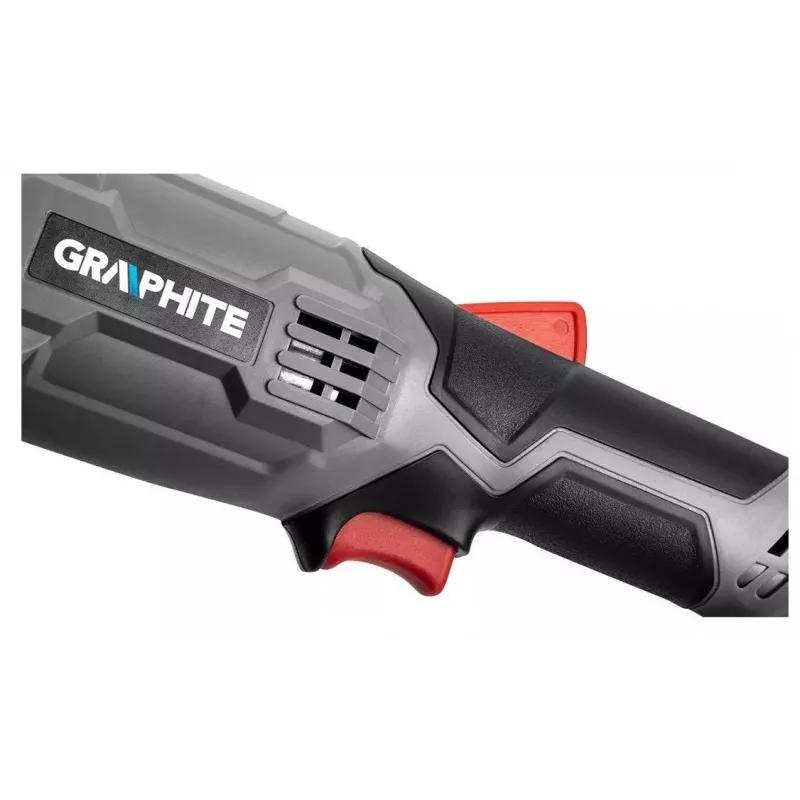 Graphite Energy+ 18V Li-Ion belaidis kampinis šlifuoklis be šepetėlių, 115 mm diskas, be akumuliatoriaus