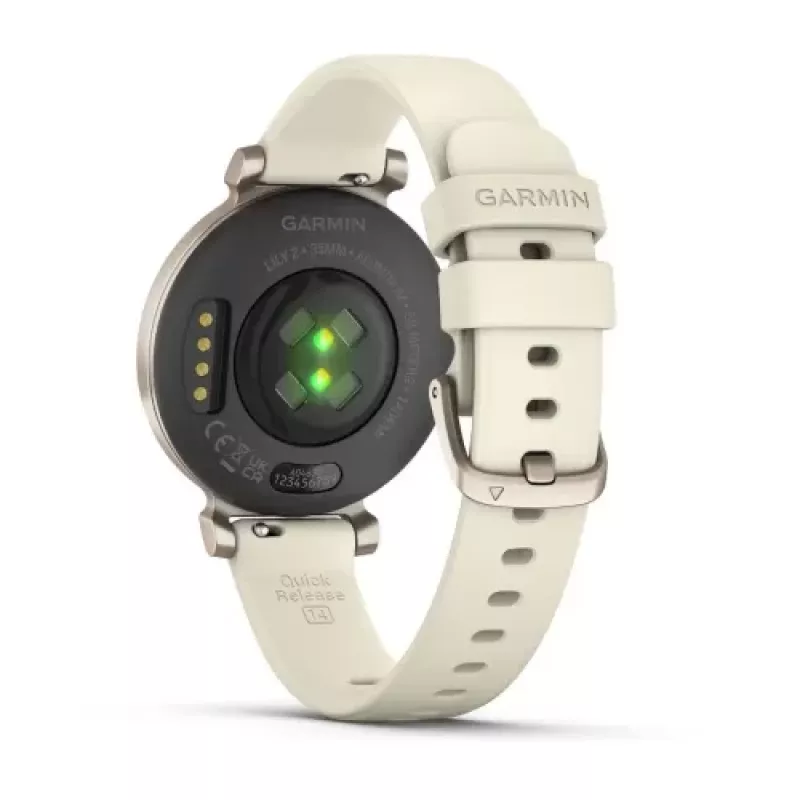 Garmin Lily 2 35 mm skaitmeninis 240 x 201 pikselių jutiklinis ekranas, auksinis, GPS (palydovinis)