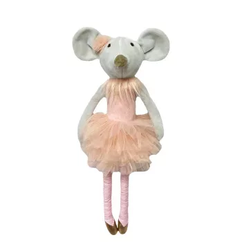 Pliušinis žaislas TULILO Mascot Pola pelė 38 cm – minkštas žaislas, pliušinė pelė 38 cm