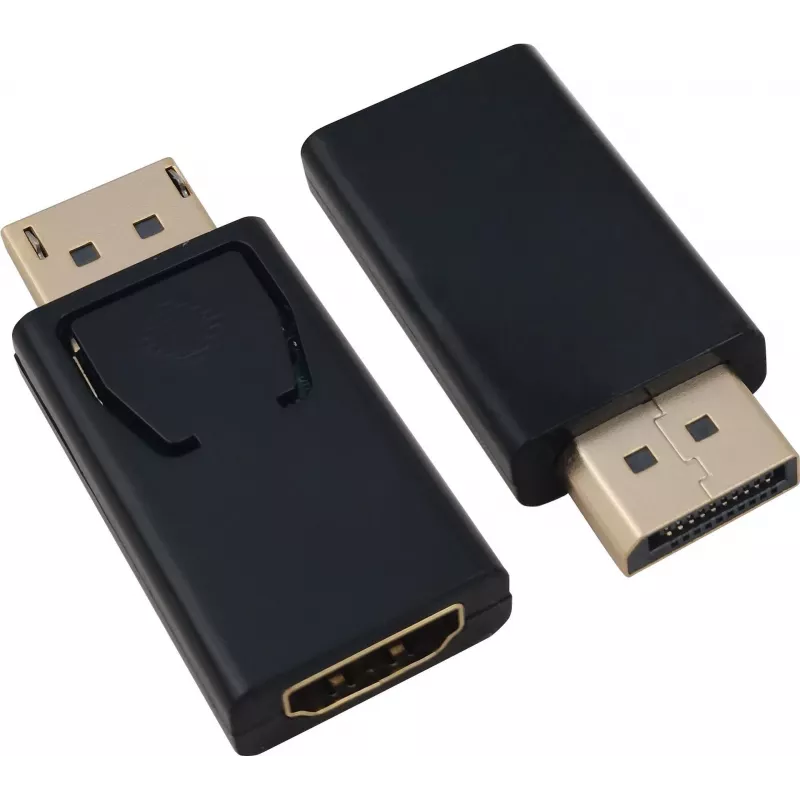 DisplayPort į HDMI adapteris helos 288466 — DisplayPort (kištukas) į HDMI (lizdas), juodas