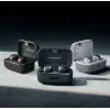 SENNHEISER Momentum MTW4 belaidės Bluetooth triukšmą slopinančios sportinės ausinės - balta ir sidabrinė