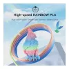 3D spausdinimo gija Creality PLA 1,75 mm, 1 kg — mėlyna / žalia / rožinė (Creality 3301010424)