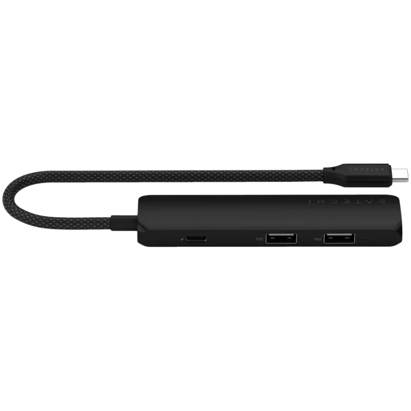 Satechi ST-P4SK sąsajos šakotuvas USB Type-C 10000 Mbit/s Juoda