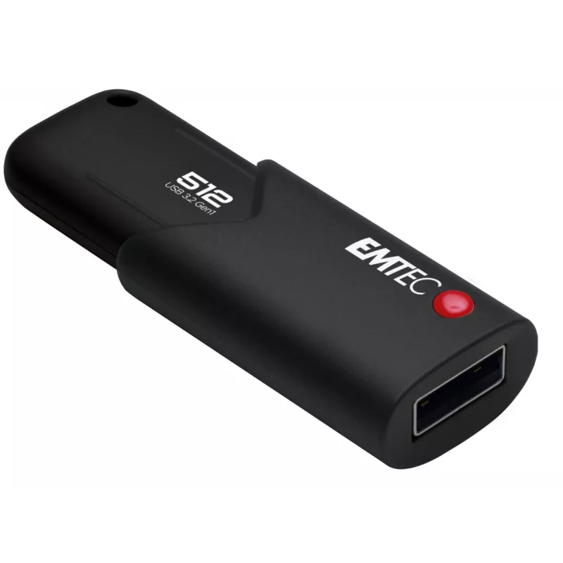 USB atmintinė Emtec B120 Click Secure 512 GB USB Type-A 3.2 Gen 2