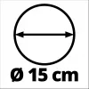 Šepetys Einhell besisukantis šepetys TC-HP 130 TE-HP 140 110 mm 420 mm